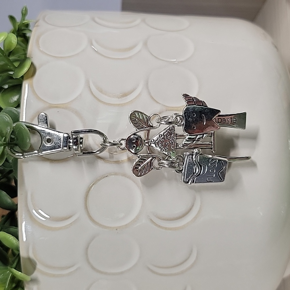 Tooth Fairy Backpack Charm, Keychain Clip - Picture 5 of 5